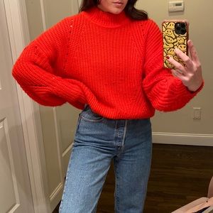 Chunky Mock Neck Sweater